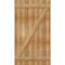 Ekena Millwork Joined Board-n-Batten Shutters w/Z-Bar, Rough Sawn Western Red Cedar, 32 1/4W x 58H, PR RBJ06Z32X058RWR - alternate 3